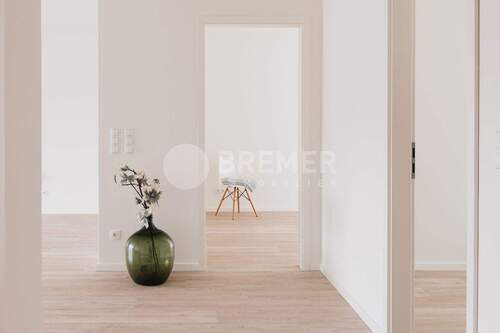 Blick ins Schlafzimmer - 