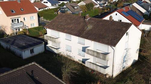 Ansicht.JPG - Bebautes Grundstück mit genehmigter Planung für MFH mit 8 Wohneinheiten und Tiefgarage in Herzogenaurach-Ost