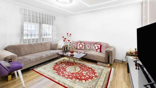 1. OG Wohnzimmer 1 - Reihenmittelhaus mit 135,00 m² in Kämpfelbach zum Kaufen