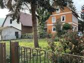 vom Garten Blick aufs Haus - 9 Zimmer Mehrfamilienhaus, Wohnhaus in Lahr