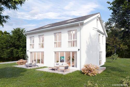 Ansicht - 6 Zimmer Doppelhaushälfte in Leinfelden-Echterdingen / Musberg