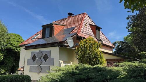Rückansicht - Einfamilienhaus mit 120,00 m&sup2; in Markranstädt zum Kaufen