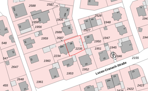 Flurkarte - Grundstück zum Kaufen in Borken