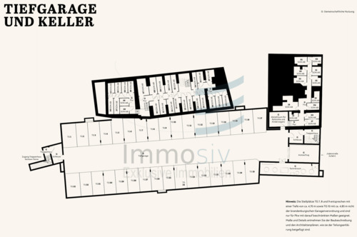 Tiefgarage und Keller - 