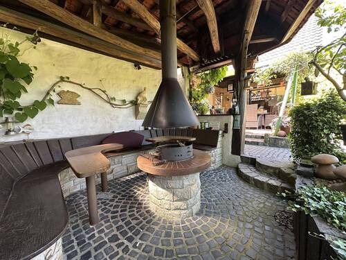 überdachter Grillplatz - 
