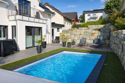 Garten mit Pool - 