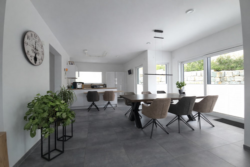 Blick aus dem Wohnzimmer - 5 Zimmer Einfamilienhaus zum Kaufen in Mechernich