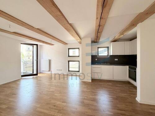 Wohnbereich Balkonzugang - Etagenwohnung mit 55,00 m&sup2; in Nauen zur Miete