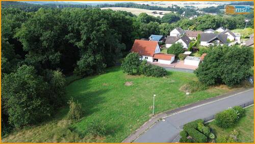 Blick auf das Grundstück - ORTSRANDLAGE! EIN PLATZ MIT VIEL NATUR! KEINE KÄUFERPROVISION!