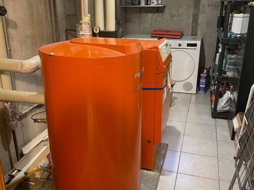 Heizung mit Waschmaschinen - 