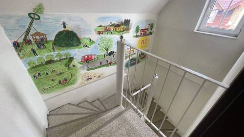 Treppenaufgang Sozialräume - 