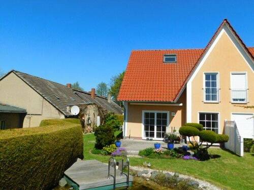 Rückansicht - 4 Zimmer Doppelhaushälfte in Grimma