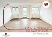Saniert: 2-Zimmer - Balkon - Garage optional - Saniert: Helle Citywohnung mit überdachtem Balkon – nahe Innenstadt