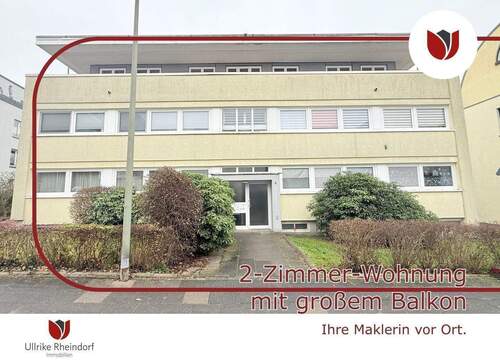 Saniert: 2-Zimmerwohnung mit großem Balkon - 2 Zimmer Etagenwohnung zur Miete in Leichlingen