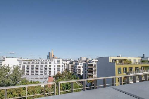 Blick von der Gemeinschaftsdachterrasse - 