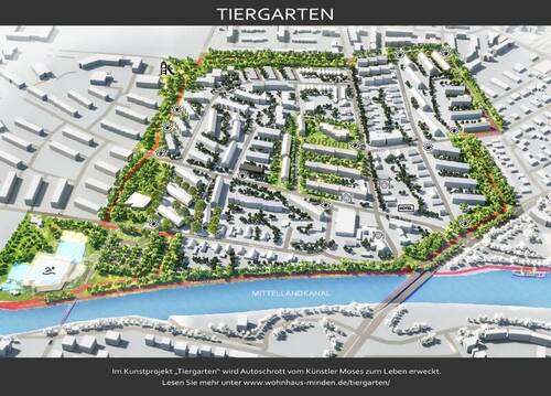 Lageplan Tiergarten - 
