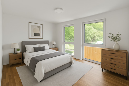 Zimmer 2 möbliert Visualisierung - 