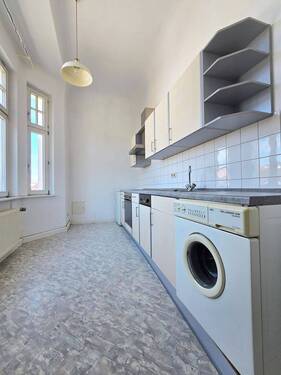 Küche - Etagenwohnung mit 43,00 m&sup2; in Köthen (Anhalt) zur Miete