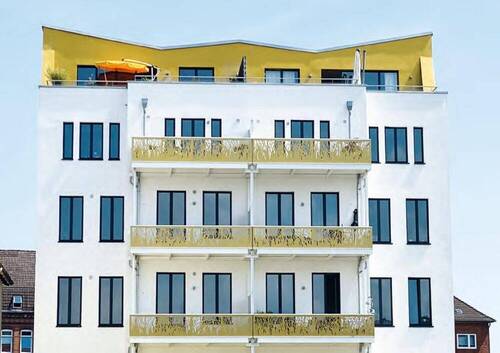 Rückansicht - 5 Zimmer Mehrfamilienhaus, Wohnhaus zum Kaufen in Kiel