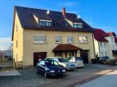 Außenansicht - Charmante Doppelhaushälfte mit Garten, Terrasse und viel Potenzial in zentraler Lage von Mühlhausen