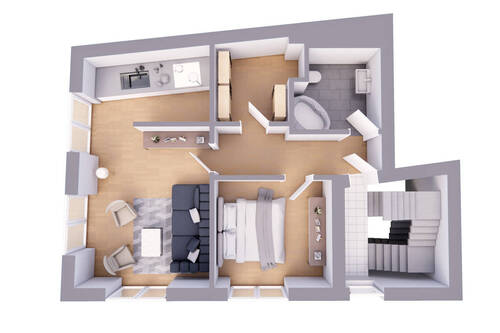 1. Obergeschoss - 4 Zimmer Mehrfamilienhaus, Wohnhaus zum Kaufen in Wegberg