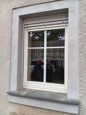 Fenster mit Außenjalousien - 