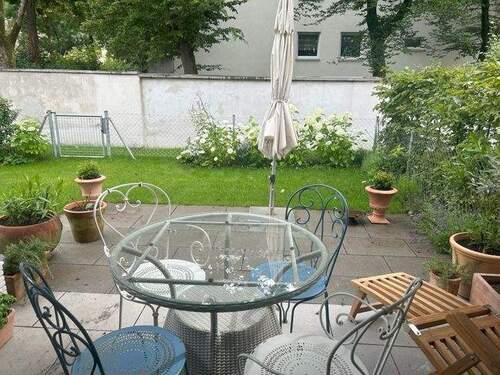 Terrasse - Etagenwohnung mit 71,80 m&sup2; in München zur Miete