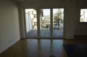 Blick auf den Balkon - Etagenwohnung mit 114,20 m&sup2; in Würzburg zur Miete