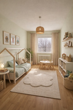 Kinderzimmer - virtually staged - 