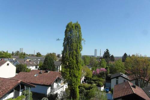 Blick vom Balkon - 2 Zimmer Etagenwohnung in Bonn