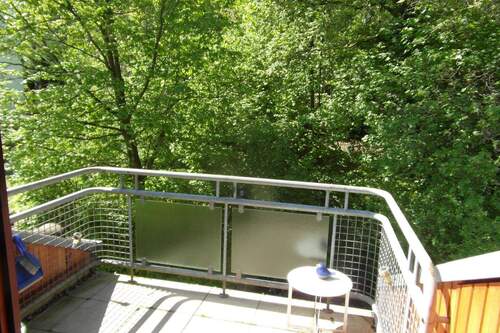 Balkon zum Waldrand SW Lage - 