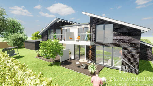 Bild Gartenansicht 2 - Etagenwohnung mit 67,90 m&sup2; in Hage zum Kaufen