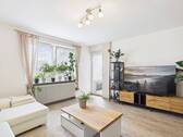 Wohnzimmer - 3 Zimmer Etagenwohnung zum Kaufen in Schweinfurt