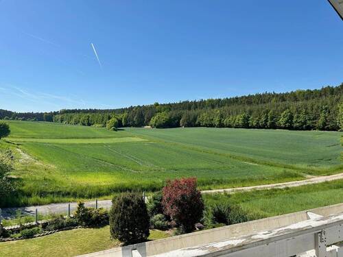 Ausblick vom Balkon - 