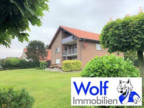 Rückansicht - 4 Zimmer Etagenwohnung in Bünde