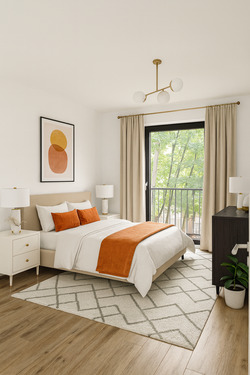 Schlafzimmer Möbliert - 