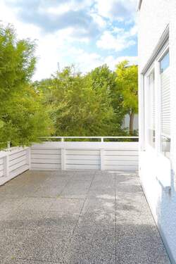 Blick auf die Loggia - 