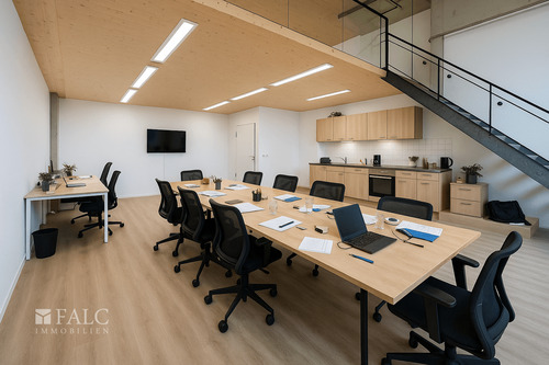 Großraumbüro_KI generiert - 1 Zimmer Büro zur Miete in Siegburg