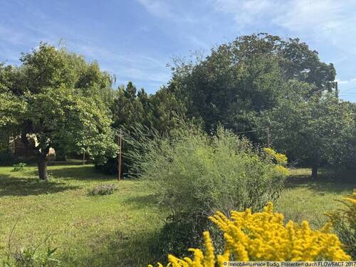 Das Grundstück wird bisher als Garten genutzt - Grundstück zum Kaufen in Hoppegarten