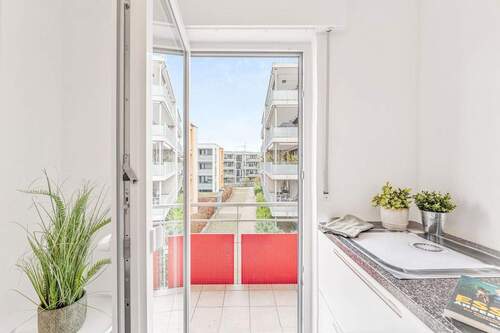 Ausblick Balkon 1 - 2 Zimmer Etagenwohnung in Böblingen