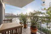 Balkon - Etagenwohnung mit 86,50 m&sup2; in Frankfurt am Main zum Kaufen