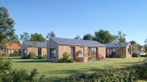 Visualisierung 1 Tiny House - Ihr Tiny House - Grundstück mit Haus am Meer