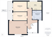 Grundriss Obergeschoss - 