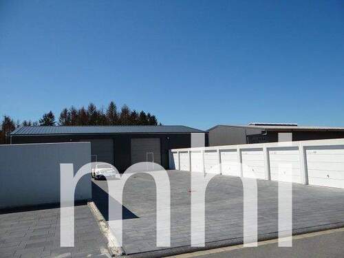 Außenansicht - Much-Bövingen: Neuwertige Gewerbehalle sucht neuen Pächter