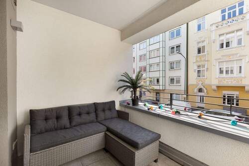 Loggia in Westausrichtung - 