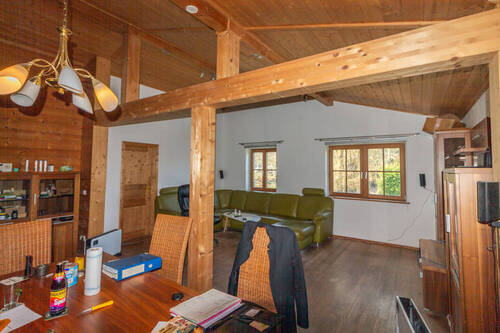 Wohnzimmer - 4 Zimmer Bungalow zum Kaufen in Fürstenzell