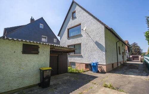 Objektansicht, hinten - 1 Zimmer Mehrfamilienhaus, Wohnhaus in Goslar