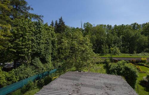 Ausblick vom Wohnzimmer - 