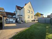 Hausansicht - 3-Familienhaus mit großem Grundstück und Ausbaupotenzial in Oelde