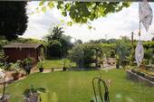 Blick vom Wohnzimmer in den Garten - 